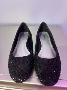Hot Cakes Orleans Black Rhinestone Embellished Ballet Flats 12